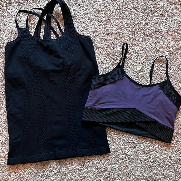Lot of 2 Women's Tank (Nux) and Sports Bra (Lukka-Lux), Size M - Picture 1 of 15